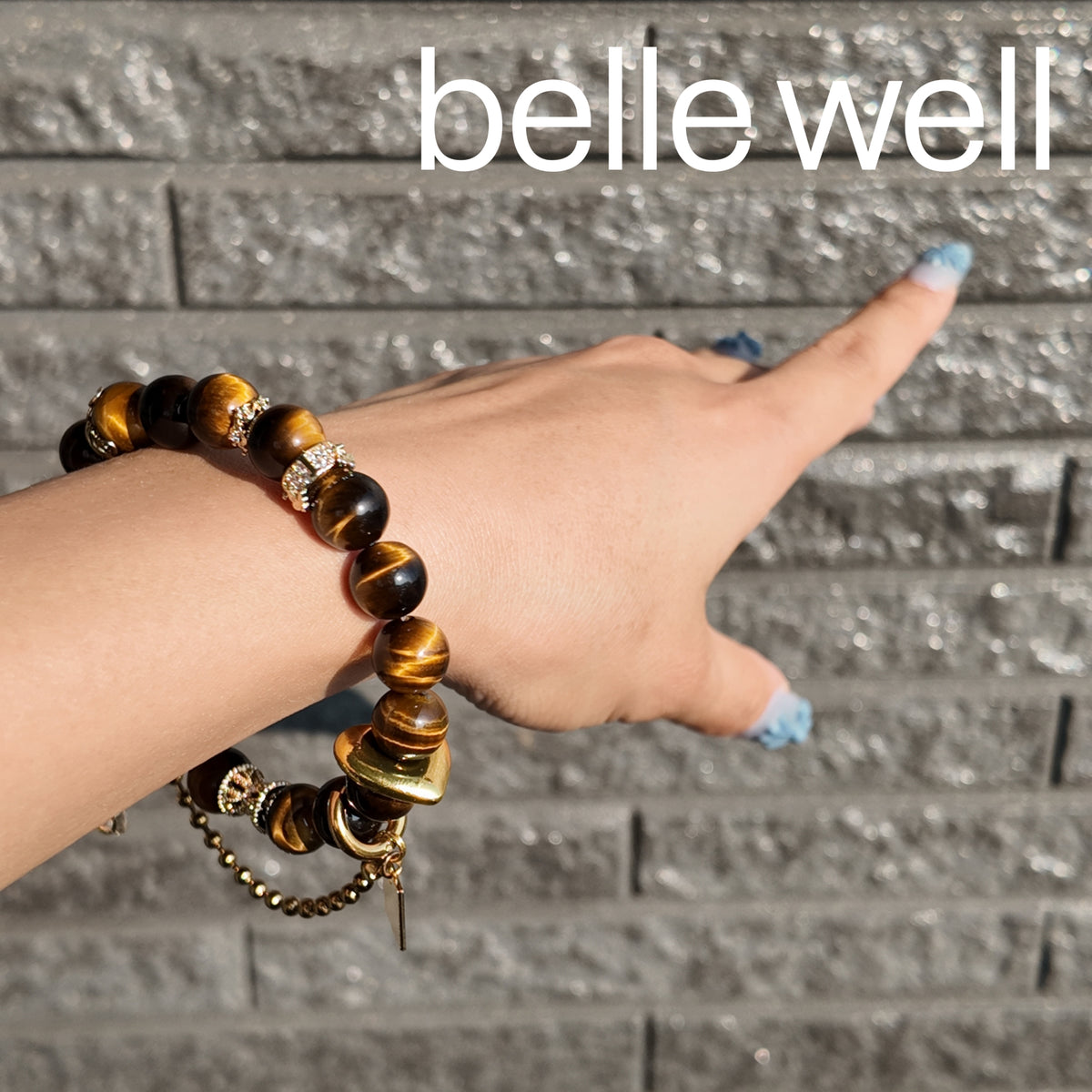 Tiger's eye -Gold or Silver-