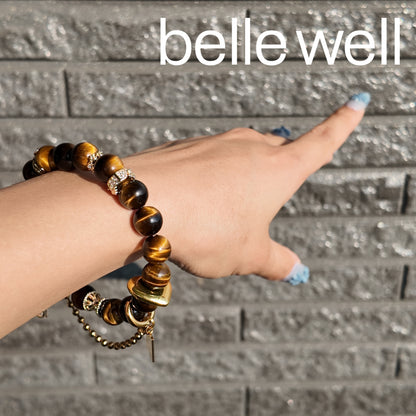 Tiger's eye -Gold or Silver-