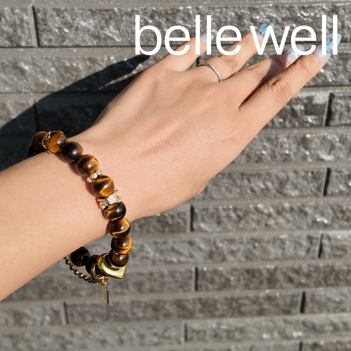 Tiger's eye -Gold or Silver-
