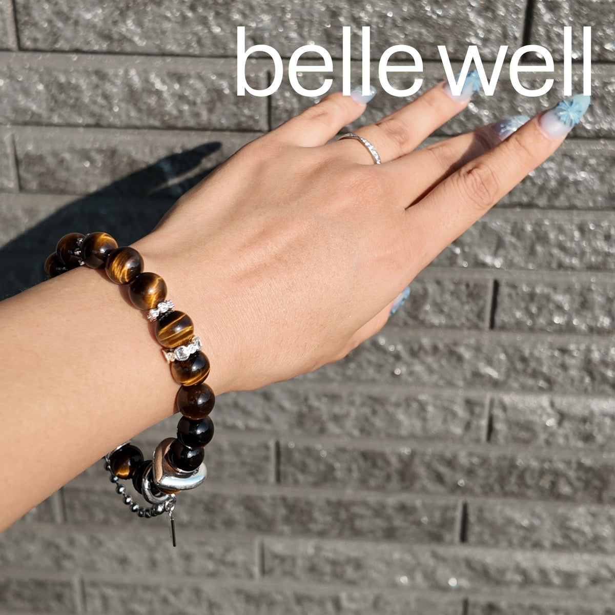 Tiger's eye -Gold or Silver-